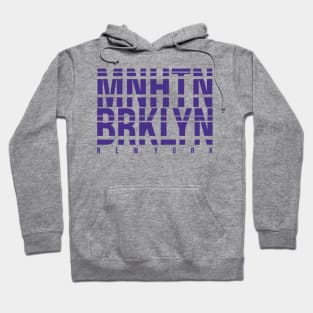 Manhattan Brooklyn Hoodie